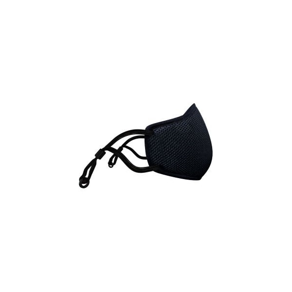 Gss Safety ViralOff AerFit 4 Reusable Face Mask, 4-Panels, Adult Size, Black, 1/Each GSS-9003 - main